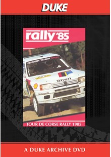 Tour De Corse Rally 1985 Duke Archive DVD