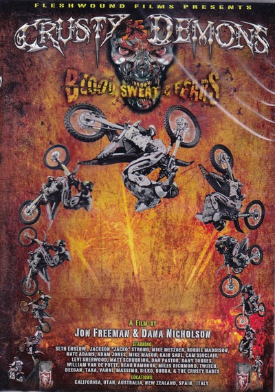 Crusty 15 Blood Sweat & Fears DVD