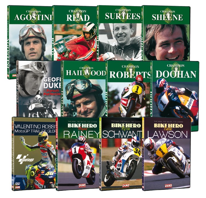 MotoGP Legends 12 DVD Collection