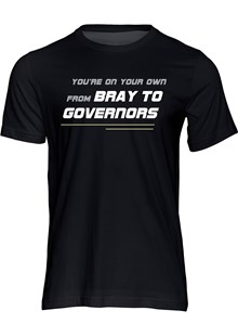 Bray to Governors T-Shirt Black