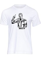 Steve Hislop Stencil T-shirt White