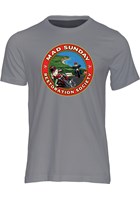 Mad Sunday Restoration Society T-shirt Charcoal