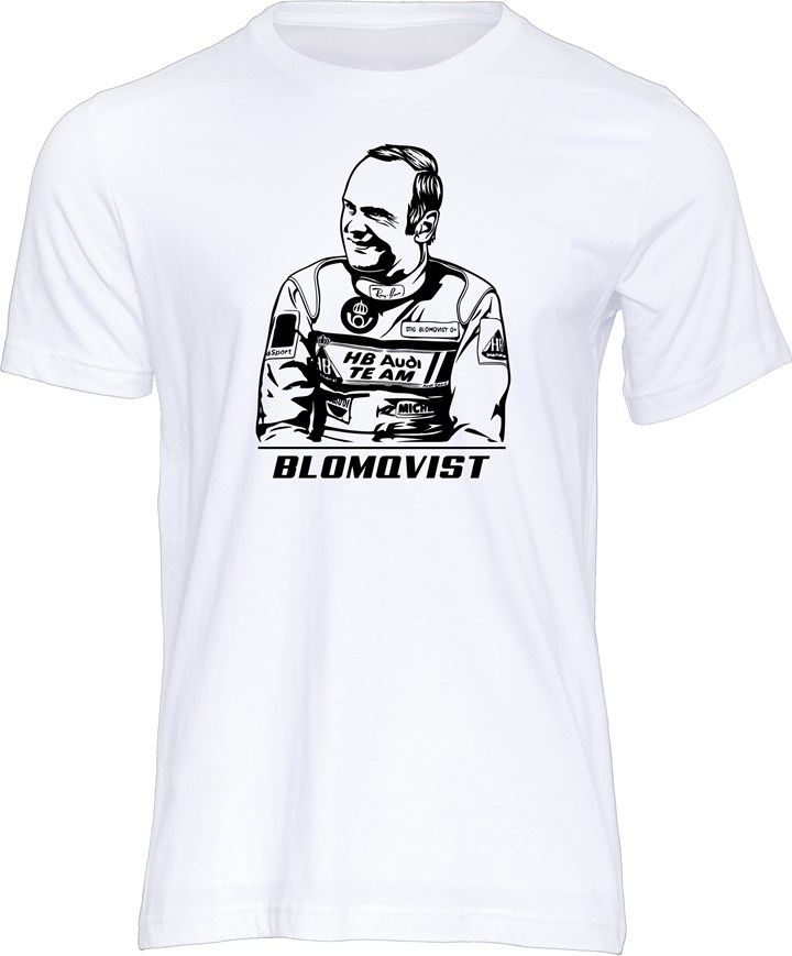 Stig Blomqvist T-shirt White - click to enlarge