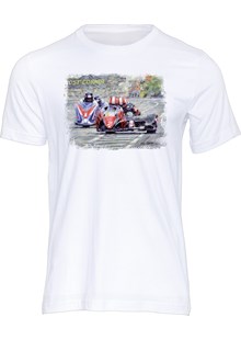 Dave Molyneux and Nick Crowe Art Print T-shirt White