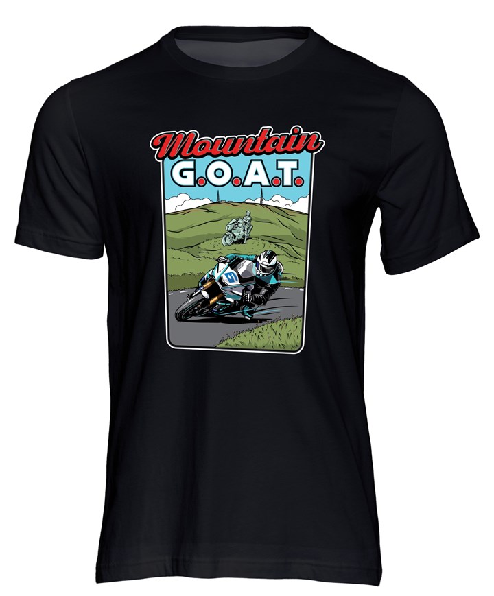 Mountain GOAT T-shirt Black - click to enlarge