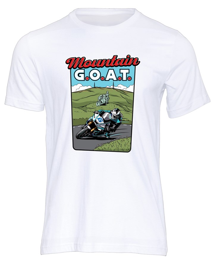 Mountain GOAT T-shirt White - click to enlarge