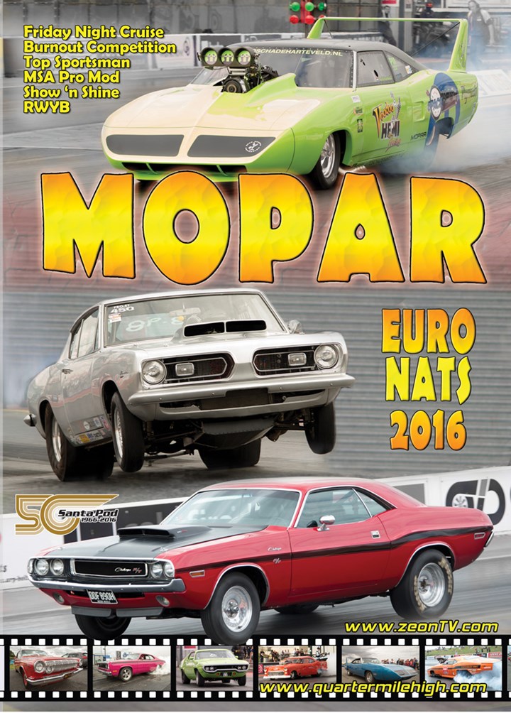 Mopar EuroNationals 2016 DVD