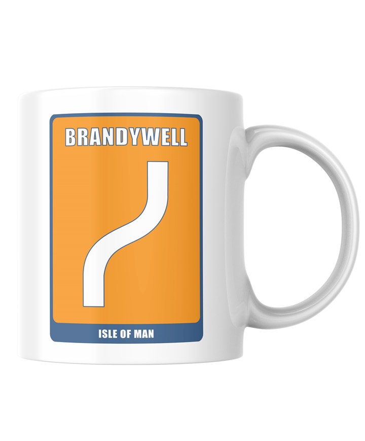 Mountain Course Corner Sign Brandywell Mug - click to enlarge