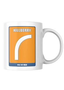 Mountain Course Corner Sign Hillberry Mug