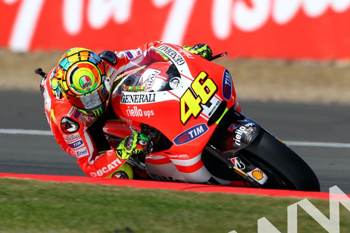 Valentino Rossi MotoGP 2011 Silverstone - click to enlarge