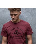 Red Torpedo Piston Bolt Burgundy T-Shirt 