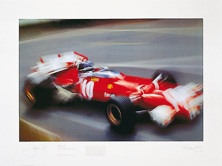 Jacky Ickx Photographic Zoom Print