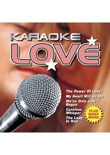 Karaoke Love Songs CD