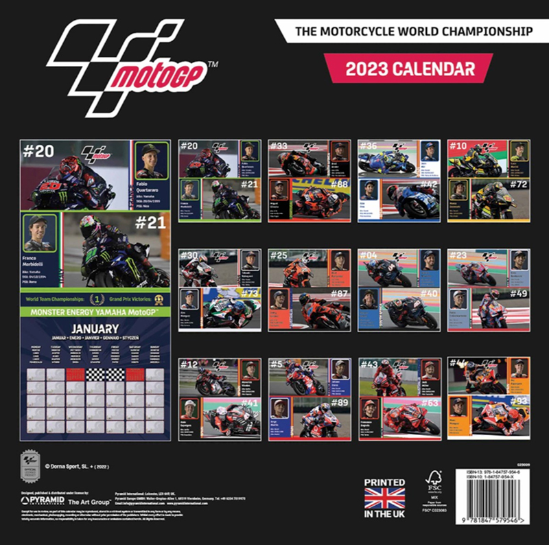 MotoGP 2023 Calendar  Duke Video